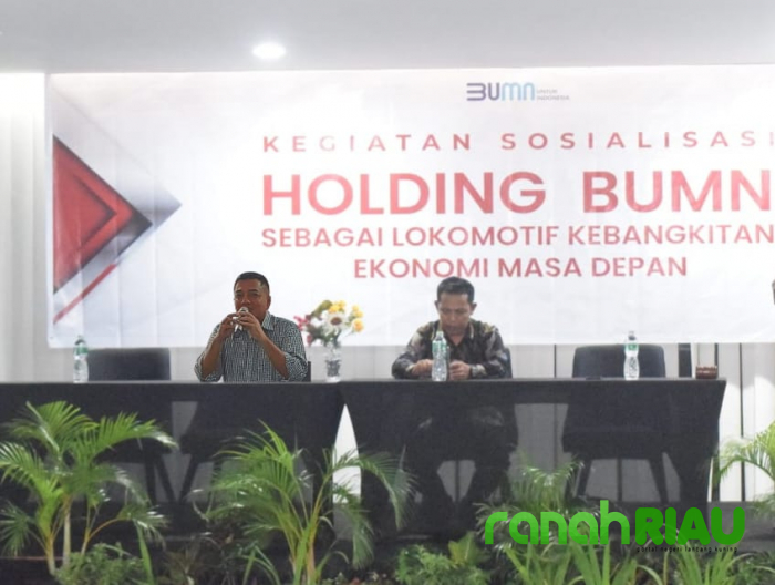 Sosialisasi BUMN, Holding BUMN sebagai Lokomotif kebangkitan Ekonomi dimasa depan
